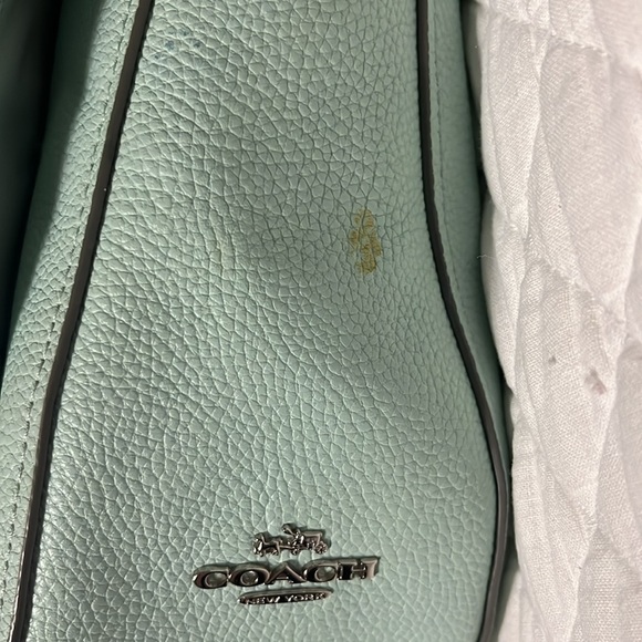 Amazing Mint green Coach Purse with shoulder strap - Picture 8 of 8
